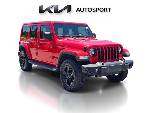 Used 2021 Jeep Wrangler Unlimited Sahara AWD/4WD image 5