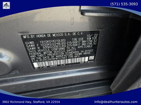 Used 2023 Honda HR-V LX image 33