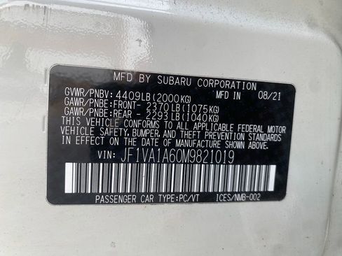 Used 2021 Subaru WRX image 32