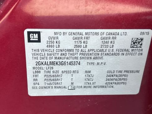 Used 2016 GMC Terrain SLE image 30