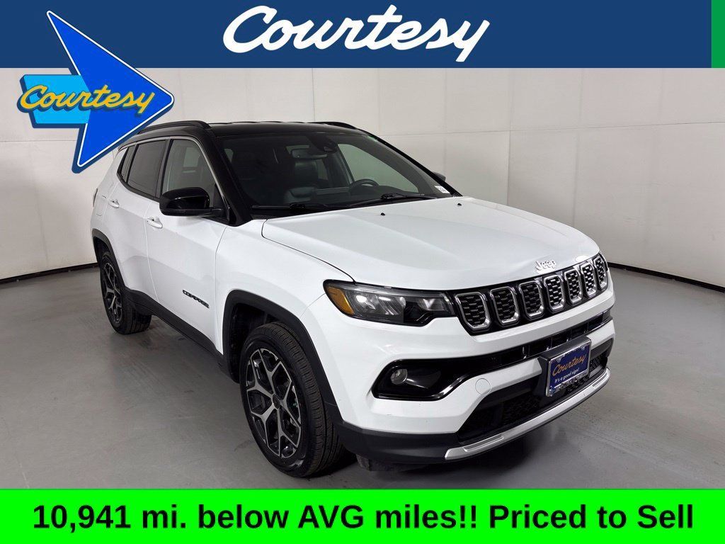 Used 2025 Jeep Compass Limited AWD/4WD image 1