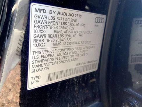 Used 2019 Audi Q8 Prestige w/ Luxury Package AWD/4WD image 34