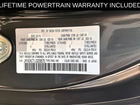 Used 2018 MAZDA MX-5 Miata Club w/ Brembo/BBS Recaro Package image 30