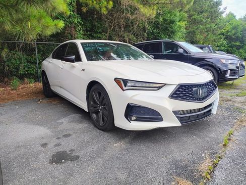 Used 2021 Acura TLX w/ A-SPEC Pkg AWD/4WD image 3