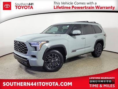 Used 2025 Toyota Sequoia Platinum
