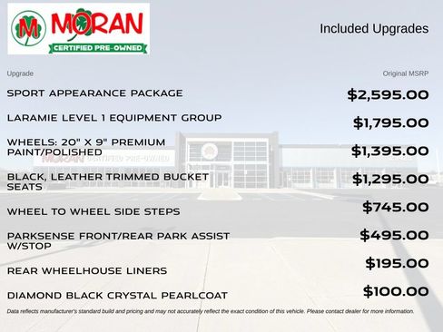 Used 2020 RAM 1500 Laramie w/ Sport Appearance Package AWD/4WD image 4