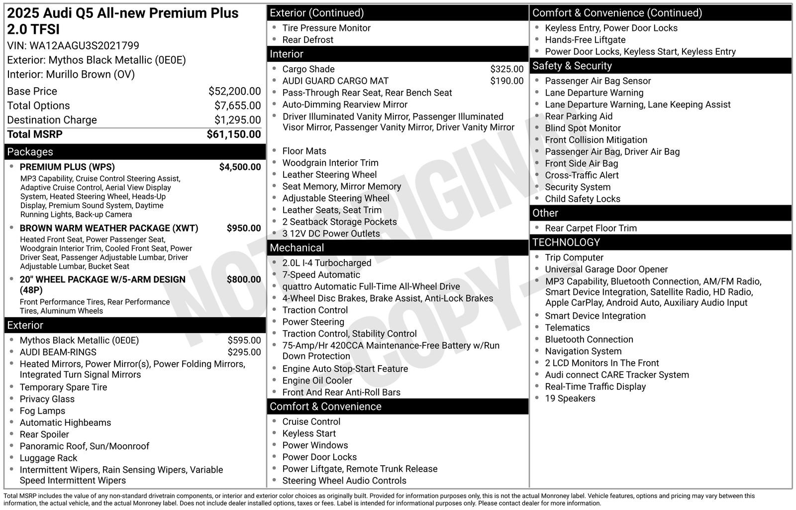 Certified 2025 Audi Q5 Premium Plus w/ Premium Plus AWD/4WD image 33