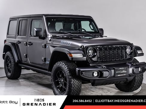 Used 2025 Jeep Wrangler Unlimited Sport S 4xe AWD/4WD image 1