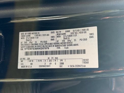 Used 2019 Ford F150 Lariat AWD/4WD image 36