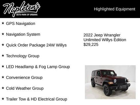 Used 2022 Jeep Wrangler Unlimited Sport image 15