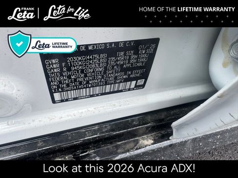 New 2026 Acura ADX A-Spec FWD image 29
