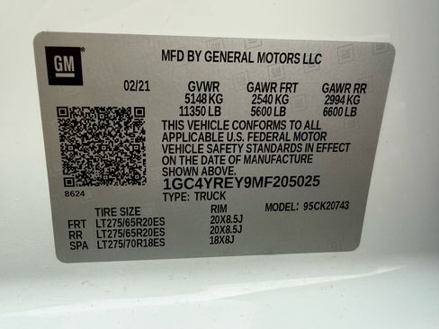 Used 2021 Chevrolet Silverado 2500 High Country image 52