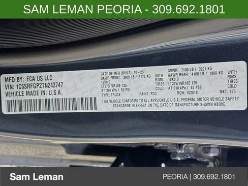New 2026 RAM 1500 Warlock AWD/4WD image 28