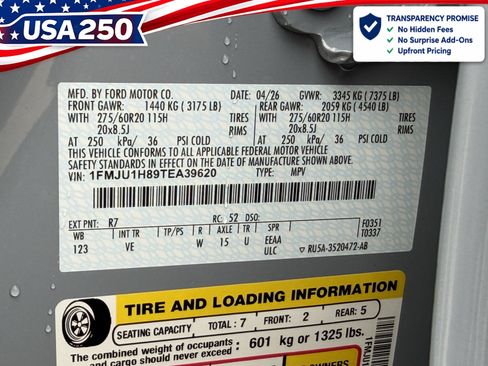New 2026 Ford Expedition Active RWD image 25