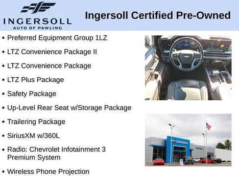 Used 2022 Chevrolet Silverado 1500 LTZ w/ LTZ Convenience Package II AWD/4WD image 10