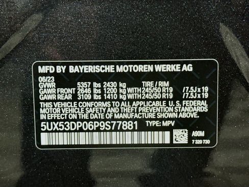 Used 2023 BMW X3 xDrive30i w/ Convenience Package AWD/4WD image 40
