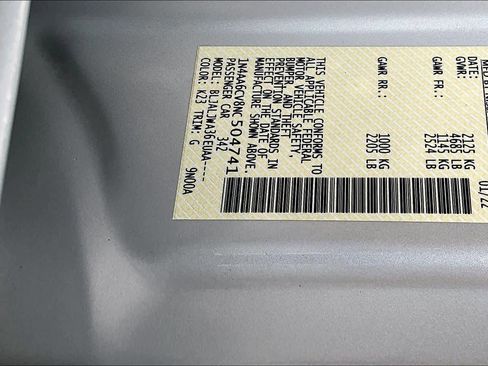 Used 2022 Nissan Maxima SV w/ Floor Mat Group image 69