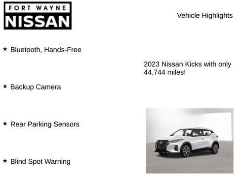 Used 2023 Nissan Kicks SV image 2