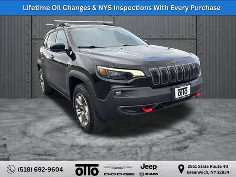 Used 2022 Jeep Cherokee Trailhawk w/ Sun, Sound & Nav Group AWD/4WD image 1