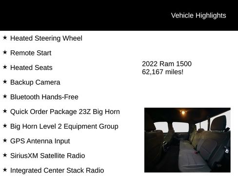 Used 2022 RAM 1500 Big Horn image 5