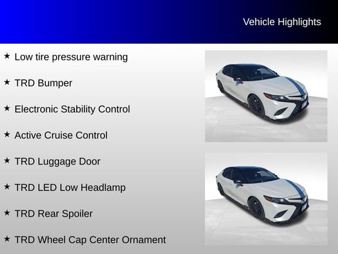 Used 2022 Toyota Camry TRD w/ TRD Package w/JBL Audio image 12
