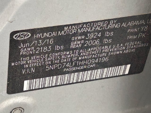 Used 2017 Hyundai Elantra SE FWD image 13