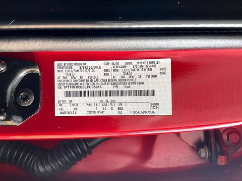 Used 2020 Ford F150 Raptor w/ Equipment Group 802A Luxury AWD/4WD image 17
