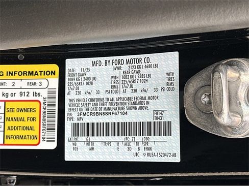 New 2025 Ford Bronco Sport Big Bend w/ Convenience Package image 43