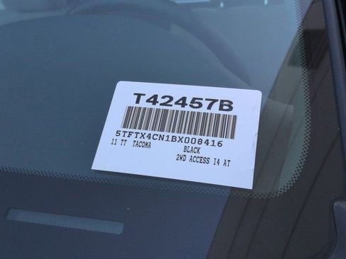 Used 2011 Toyota Tacoma 2WD Access Cab w/ SR5 Pkg #2 image 16