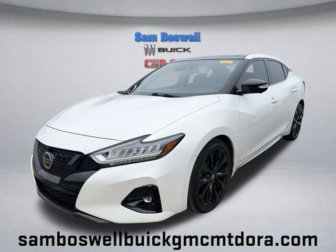 Used 2021 Nissan Maxima SR w/ Sport Mat Group FWD image 1