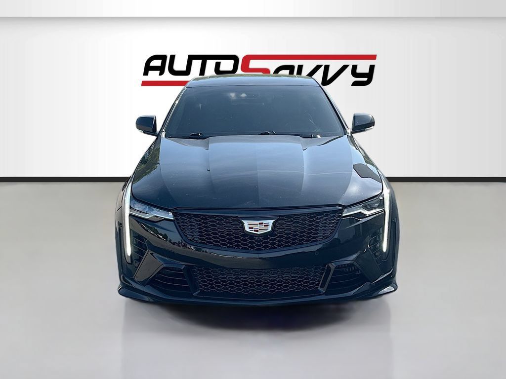 Used 2022 Cadillac CT4 V Blackwing w/ Carbon Fiber 1 Package RWD image 2