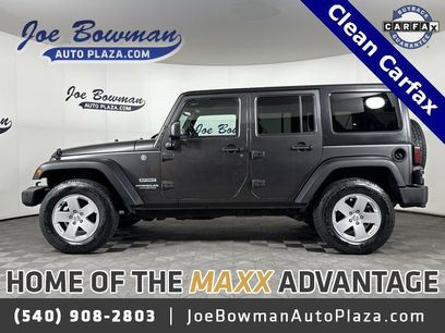 Used 2016 Jeep Wrangler Unlimited Sport w/ Quick Order Package 24S