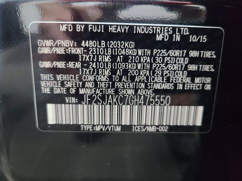 Used 2016 Subaru Forester 2.5i Limited AWD/4WD image 3