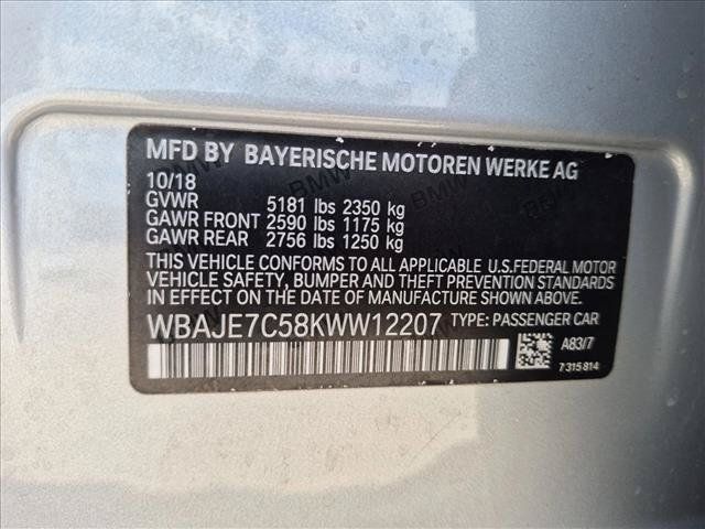 Used 2019 BMW 540i xDrive w/ Convenience Package AWD/4WD image 26