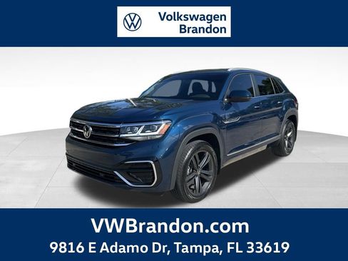 Used 2021 Volkswagen Atlas Cross Sport SE w/ V6 Towing Package FWD image 1