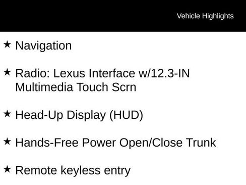 Used 2023 Lexus ES 350 F Sport w/ Accessory Package (Z1) FWD image 6