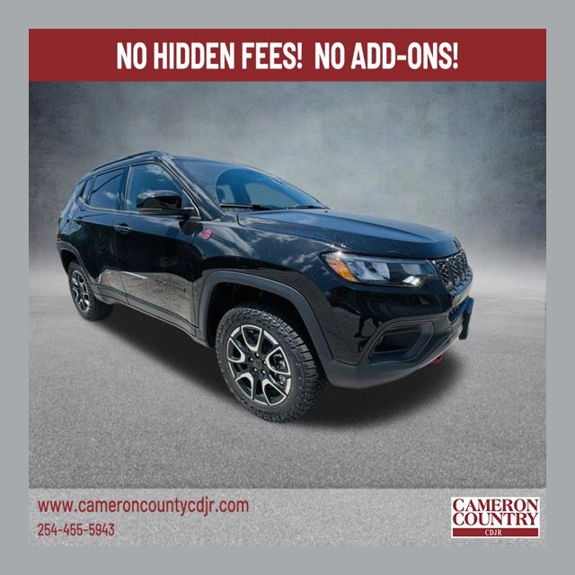 New 2026 Jeep Compass Trailhawk w/ Sun, Sound & Navigation Group AWD/4WD 360° Tour