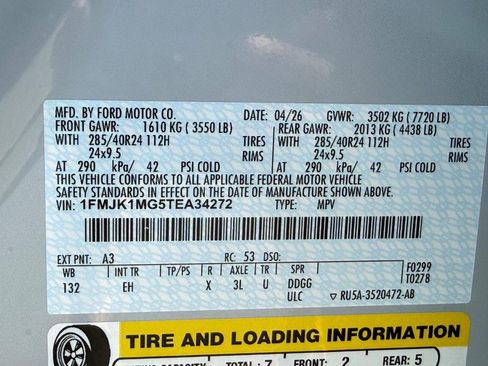 New 2026 Ford Expedition Max Platinum AWD/4WD image 23