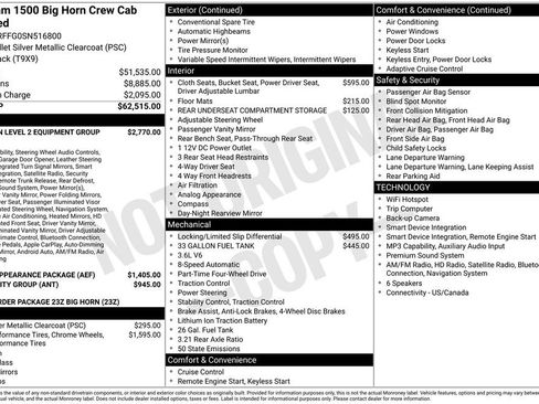 Used 2025 RAM 1500 Big Horn AWD/4WD image 4
