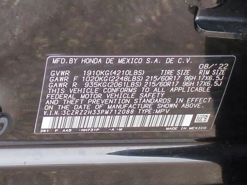 Used 2023 Honda HR-V LX image 33