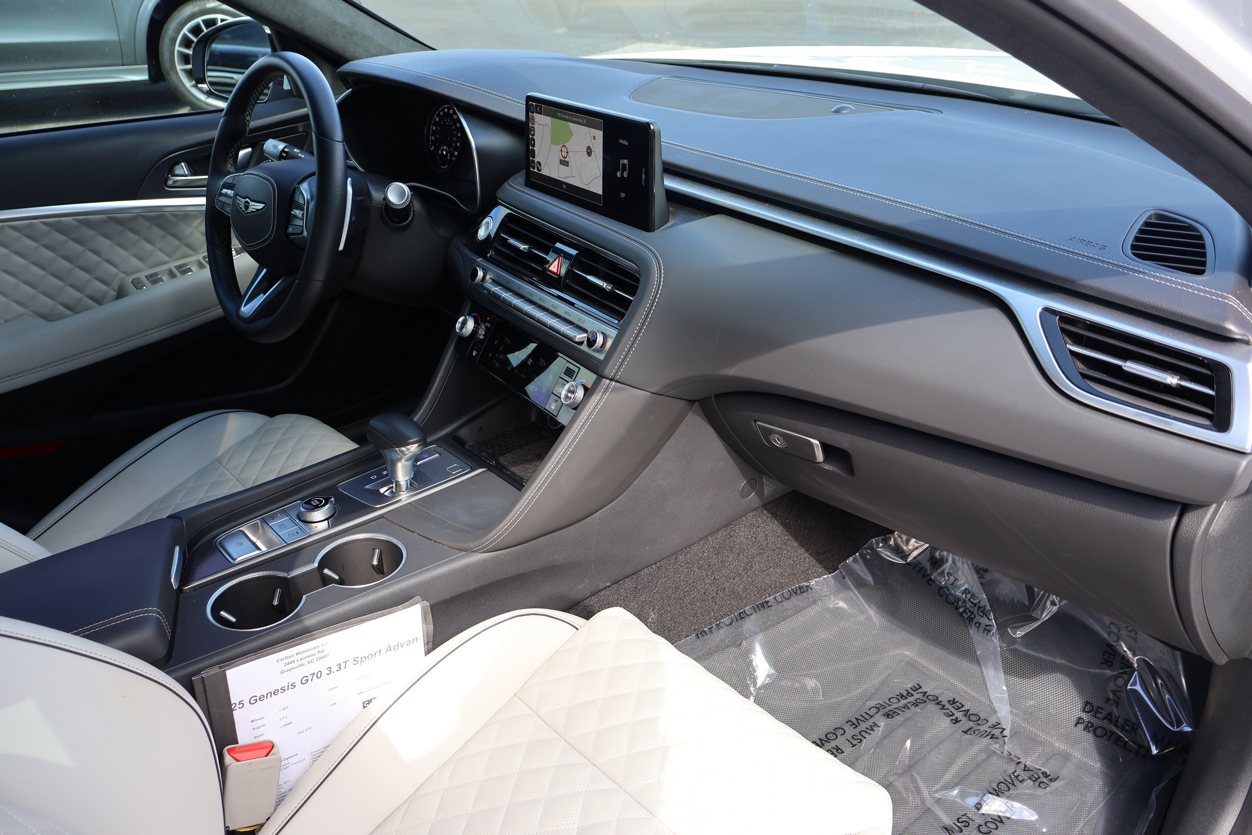 Used 2025 Genesis G70 3.3T Advanced w/ Sport Prestige Package AWD/4WD image 28