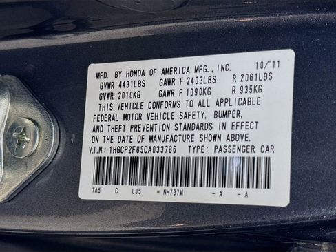 Used 2012 Honda Accord EX-L image 31