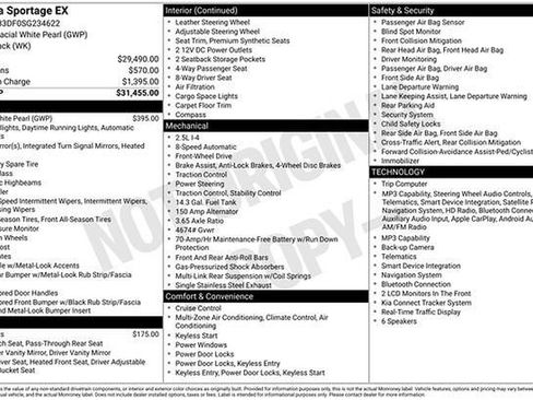 Certified 2025 Kia Sportage EX FWD image 18