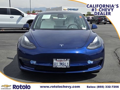 Used 2021 Tesla Model 3 Long Range AWD/4WD image 2