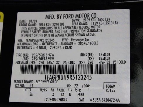 Used 2024 Ford Mustang Premium RWD image 18