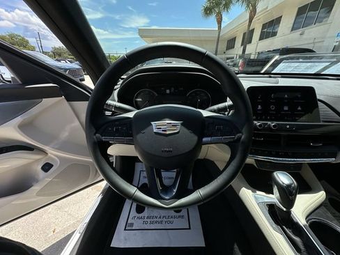 Certified 2022 Cadillac CT4 Luxury w/ Sun And Sound Package RWD image 22