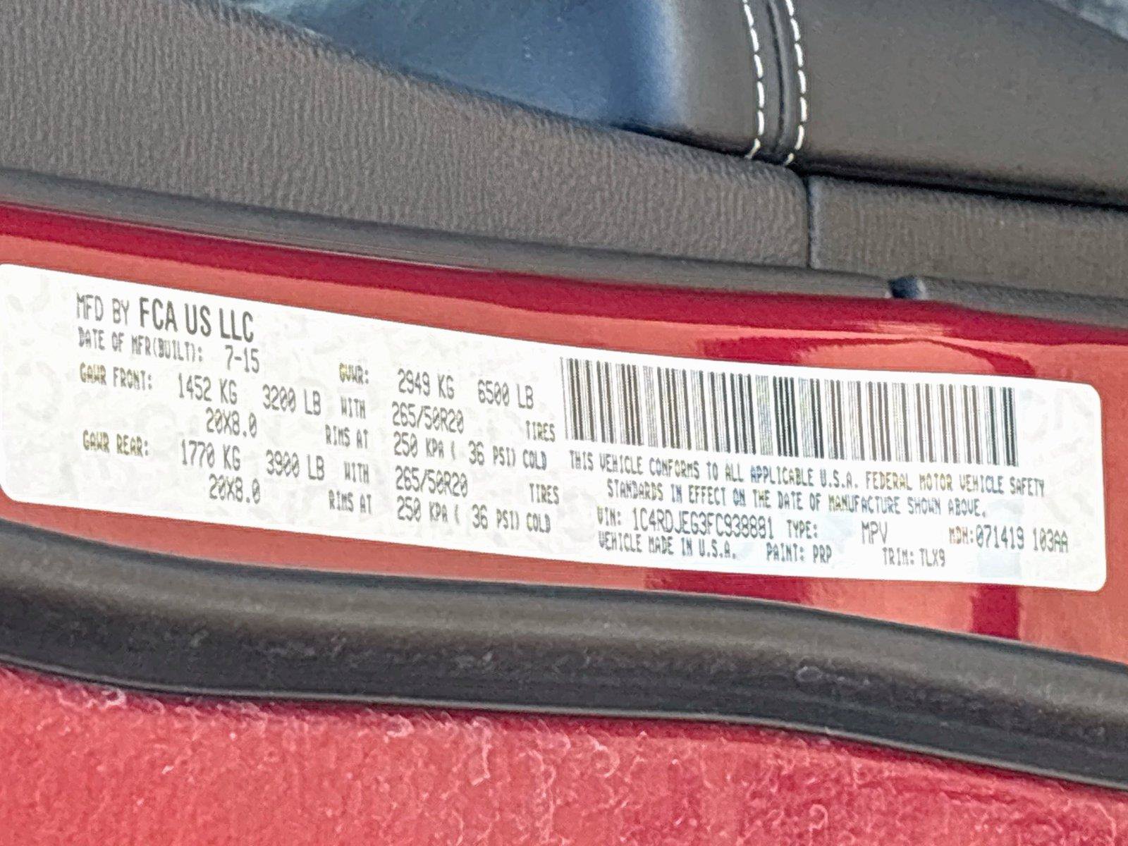 Used 2015 Dodge Durango Citadel w/ Trailer Tow Group IV AWD/4WD image 24