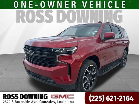 Used 2023 Chevrolet Tahoe RST w/ Luxury Package RWD image 1