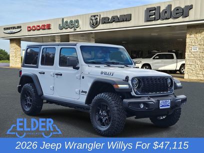 New 2026 Jeep Wrangler Willys