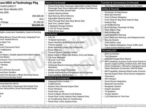 Certified 2026 Acura MDX SH-AWD w/ Technology Package image 4